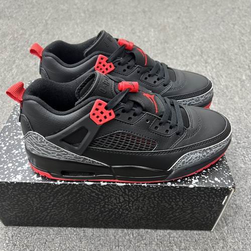 Air Jordan 3.5 Spizike Low Men's Basketball Shoes AJ3 Black Red Grey-48 - Click Image to Close